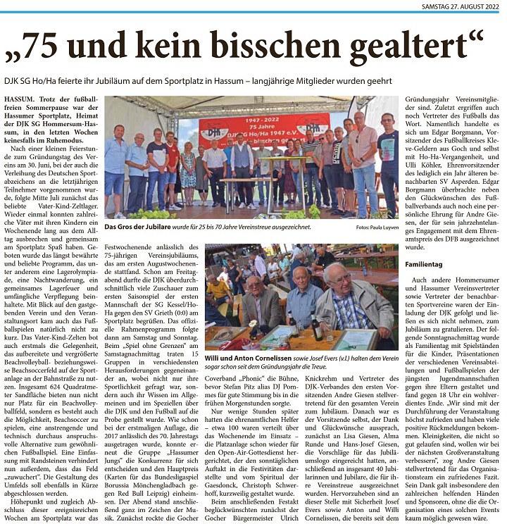 75 und kein bisschen gealtert